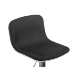 Barová židle G21 Lima látková, black, G21-BRZ-LMBL