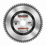 Pilový kotouč Kreator KRT020422 na dřevo 210mm, 60T, KRT020422