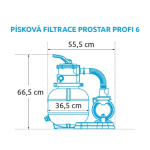 Písková filtrace Marimex ProStar Profi 6 , 10600023