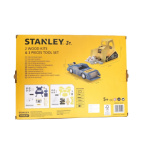 Sada Stanley Jr. U004-K02-T03-SY, autíčko, bagr a 3 kusů nářadí, U004-K02-T03-SY