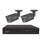 Kamerový set Securia Pro NVR2CHV5S-B IP, 5Mpx, 2 kamery, PoE NVR, černá, NVR2CHV5S-B