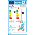 Klimatizace Midea/Comfee MSAF5-12HRDN8-QE SET QUICK, 11000 BTU, do 41 m2, WiFi, vytápění, odvlhčování , MSAF5-12HRDN8-QE R32 SET