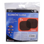 Clona sluneční na boční okno černá 2 přísavky, 06101