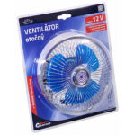 Ventilátor 12V  Maxi otočný, 07210