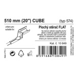 Stěrač FLAT BULK (CUBE) 20"/510mm, 10849