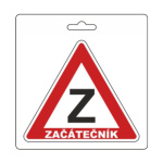 Samolepka ZAČÁTEČNÍK (105 x 120 mm), 34491