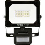 Reflektor SMD LED, 20W, 1800lm, IP54, pohyb. sensor, YT-81827