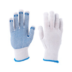 rukavice bavlněné s PVC terčíky na dlani, velikost 10" 99708