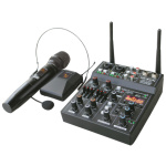 DEXON Mixážní pult s bezdrátovými mikrofony DMC 2210WM, 27_013