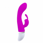 Vibrátor s dráždičem klitorisu fialový PRETTY LOVE - FREDA, 05-0364