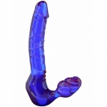 Realistický masturbátor s análním stimulátorem Bend Over Boyfriend Purple, 3006009697