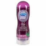 Masážní a lubrikační gel Durex Play 2v1 Aloe 200 ml, durex1