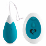 FeelzToys - Anna Vibrating Egg Remote Deep Green, E27874