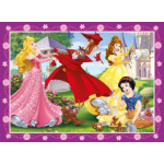RAVENSBURGER Puzzle Disney Princezny: Láskyplná péče 4v1 (12,16,20,24 dílků) 111933