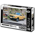 RETRO-AUTA Puzzle č. 21 Wartburg 353 s (1984) 1000 dílků 120421