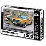 RETRO-AUTA Puzzle č. 20 Škoda Garde (1983) 1000 dílků 120424