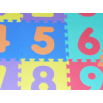 ALLTOYS Pěnové puzzle Čísla (30x30) 120733 )18 dílků)