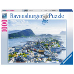 RAVENSBURGER Puzzle Ålesund, Norsko 1000 dílků 122115