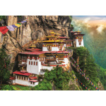 TREFL Puzzle Tygří hnízdo, Bhútán 2000 dílků 122137