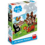 DINO Puzzle Krteček: Narozeniny MAXI 24 dílků 123489