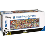 RAVENSBURGER Puzzle Mickey Mouse během let 40320 dílků 123520