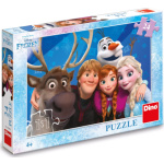 DINO Puzzle Ledové království: Selfie 24 dílků 130026