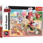 TREFL Puzzle Minnie Mouse: Na pláži 200 dílků 133101