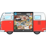 EUROGRAPHICS Puzzle v plechové krabičce Volkswagen Road Trip 550 dílků 135350