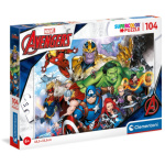 CLEMENTONI Puzzle Marvel: Avengers 104 dílků 140516