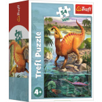 TREFL Puzzle Úžasní dinosauři: Parasaurolophus 54 dílků 143155