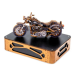 WOODEN CITY 3D puzzle Motocykl Cruiser Limitovaná edice 168 dílů 145733