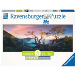 RAVENSBURGER Panoramatické puzzle Sirnaté jezero na hoře Ijen, Jáva 1000 dílků 146081