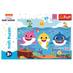 TREFL Puzzle Baby Shark: Podmořský svět žraloků 30 dílků 146617