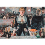 CLEMENTONI Puzzle Museum Collection: Bar ve Folies-Bergère 1000 dílků 146791