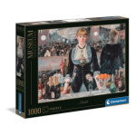 CLEMENTONI Puzzle Museum Collection: Bar ve Folies-Bergère 1000 dílků 146791