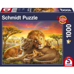 SCHMIDT Puzzle Mazliví lvi 1000 dílků 148200