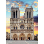 RAVENSBURGER Puzzle Návštěva Paříže 2x500 dílků 150124
