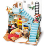 ROBOTIME Rolife DIY House: Joyin obývací pokoj s LED osvětlením 150871
