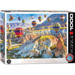 EUROGRAPHICS Puzzle Balóny nad Kappadokií, Turecko 1000 dílků 150985
