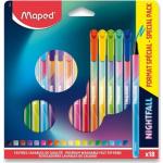 MAPED Fixy Color´Peps Deco Nightfall 18 barev 151171