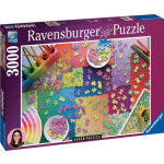 RAVENSBURGER Puzzle Karen: Puzzle over puzzle 3000 dílků 151343