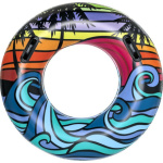 BESTWAY Nafukovací kruh s madly 91cm Tropic 153665