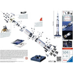 RAVENSBURGER 3D puzzle Vesmírná raketa Saturn V 504 dílků 155208