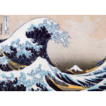 EUROGRAPHICS Puzzle Velká vlna Kanagawa 3D efekt XL 300 dílků 156083