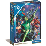 CLEMENTONI Puzzle DC Comics: Liga Spravedlnosti 500 dílků 158324