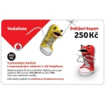 Dobíjecí kupon Vodafone - 250 kč