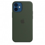 APPLE iPhone 12 mini Silicone Case with MagSafe Green/SK, MHKR3ZM/A