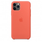 Apple iPhone 11 Pro Silicone Case - Clementine (Orange), MWYQ2ZM/A
