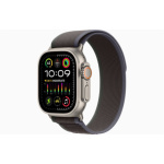 Apple Watch Ultra 2/49mm/Titan/Sport Band/Blue-Black Trail/-S/M, MRF53CS/A
