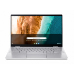 Acer Chromebook/Spin 514/i5-1130G7/14"/FHD/T/8GB/256GB SSD/UHD/Chrome/Silver/2R, NX.AHBEC.002